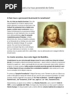 Viața necunoscută a lui Isus povestită de Osho