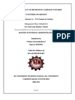 Management Thesis Submitted To: in Partial Fulfillment of Requirement For The Award of Degree of