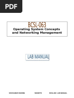 bcsl-063 Solved Lab Manual