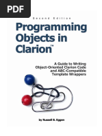 Programming Objects In Clarion. 2nd Edition