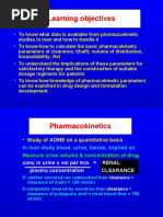 Essential Pharmacokinetic Equations | PDF | Renal Function | Medicinal ...
