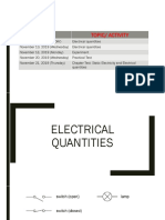 18 Electrical Quantities