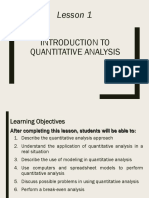 Quantech Lesson-1