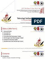 7522 - Teknologi Sediaan Solida - 01 GRANULASI - 1 PDF