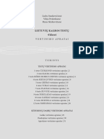 LIETUVIU K. TESTAI - 4 Klasei - Vertinimo Testu Aprasai PDF
