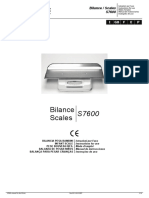 Fazzini Scales S7666 - Service Manual