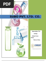 Subo Pvt. Ltd. Co.: Innovation CIA B Plan