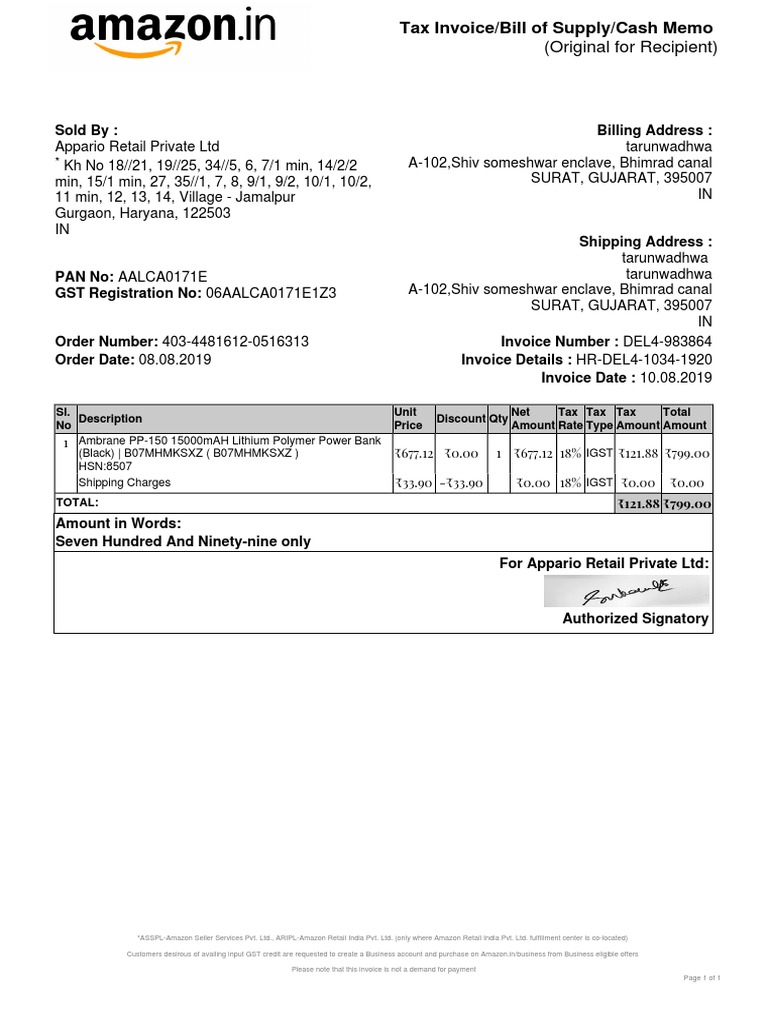 Invoice | PDF | Invoice | Government Finances