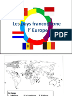 Les Pays Francophones en Europe