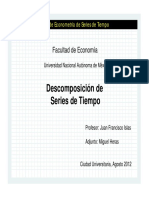 Descomposicic3b3n de Series de Tiempo Base Cap 3 Makridakis Et Al Fe Ago 2012 PDF