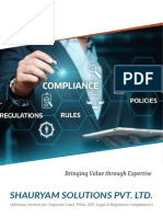 Expert Advisory and Compliance Solutions