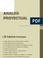 Análisis Proyectual