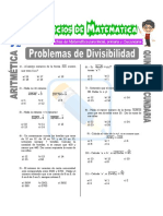 Problemas de Divisibilidad para Quinto de Secundaria PDF