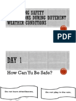 Lesson 65 Identifying Safety Precautions During Different Weather Conditions