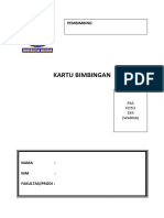 Kartu Bimbingan PDF