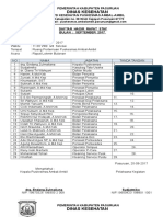 Absensi Daftar Hadir Penyuluhan Kader & Bumil