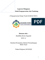 Randhika Restu Suganda - Laporan 27 - 31 Januari 2020