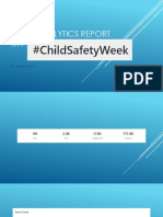 Basic Analytics Report On #Childsafetyweek