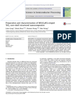 Preparation and Characterization of BiFeO3@Ce-dopedTiO2 Core-Shell Structured Nanocomposites