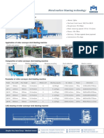 Roller Conveyor Shot Blasting Machine 01