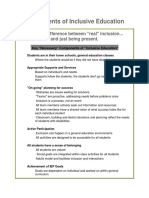 Components of Inclusive Educat PDF