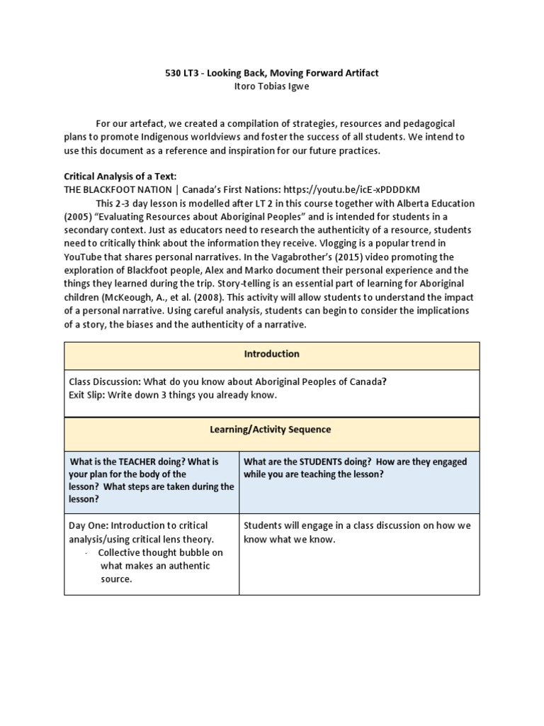 Indigenous Education | PDF | Narrative | First Nations
