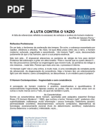 A Luta Contra o Vazio