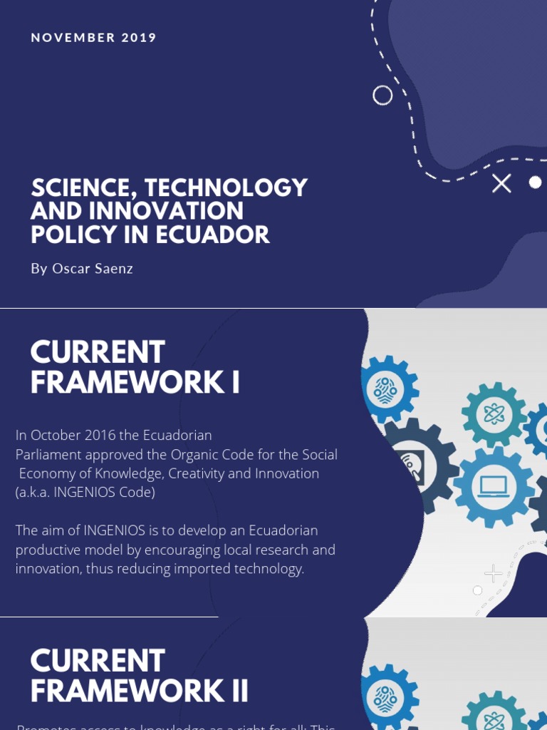 Science, Technology and Innovation Policy in Ecuador - Scribd | PDF ...