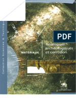 Analogues Archeologiques Et Corrosion