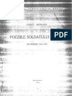 Const. Brailoiu - Poeziile Soldatului Tomut PDF