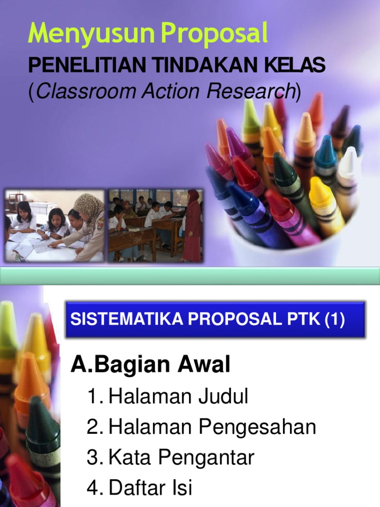 Menyusun Proposal PTK-1 | PDF | Karier & Perkembangan