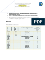 Desinfección de tejidos vegetales: evaluación de métodos