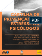CAPA - Cartilha Estresse
