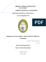 Om 4100 - Reglamento Complementario A La Normativa Urbana