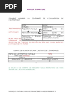 analyse financiere