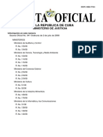 Resolución CITMA 103-2008 Gaceta Oficial