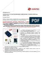 ELECTROCARDIOGRAFO Computacional CONTEC 8000g Software Disribuidores