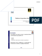 Medidores analógicos e digitais e amplificadores