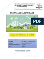 Generacion Distribuida - Centrales Electricas