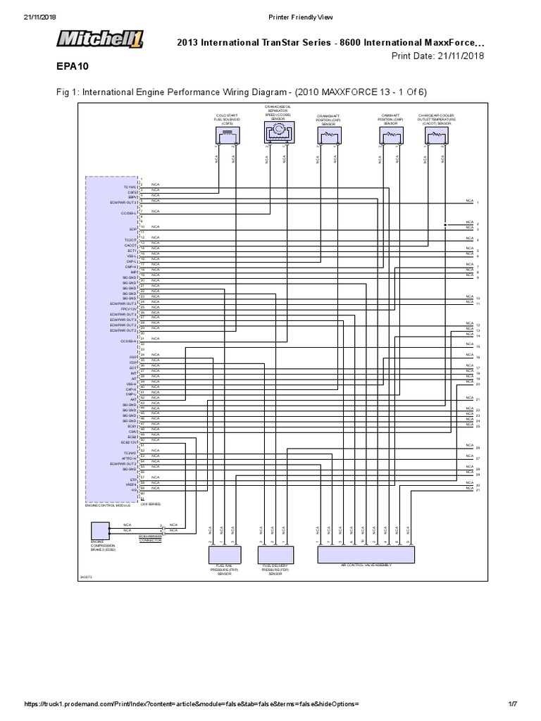 Diagrama Maxx Force 13 | PDF | Internal Combustion Engine | Turbocharger