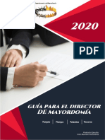 Ok - GUÍA DE APOYO PARA EL DIRECTOR DE MAYORDOMÍA 2020 PDF