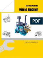 Service Manual For WD10 Diesel Engine