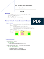 Pointers: Comp2115 - Information Structures Lecture Notes