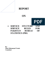 Report On Service Structure and Service Rules