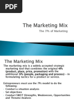 The Marketing Mix