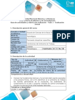 Guía CONDICIONES DEL AMBIENTE DE TRABAJO