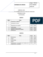 F-TRG-016  PROGRAMA DE CURSOS