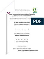 "Plan de Mercadotecnia Digital PDF