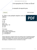 Resolvendo equações do 2º Grau no Excel - Purainfo.pdf