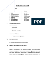 Informe Psicologico Angelica